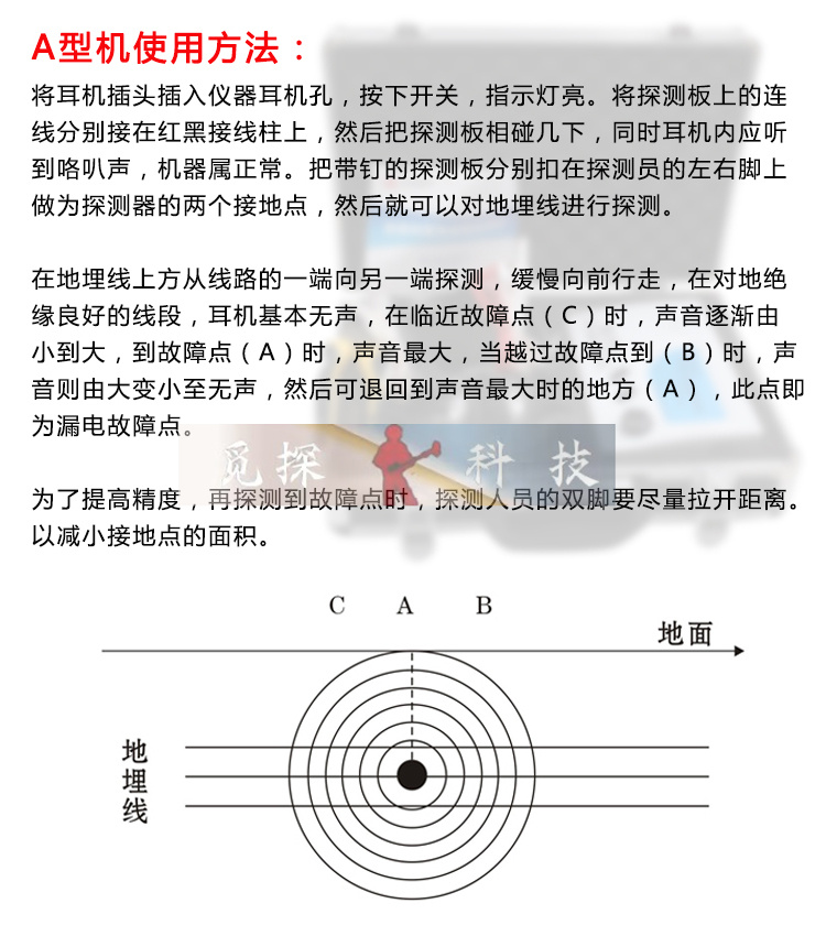 電力電線地埋線漏電短路斷路故障測試儀，漏電檢測儀，斷路檢測儀
